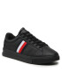 Tommy Hilfiger Sportcipő Supercup Leather FM0FM04706 Fekete - Pepit.hu