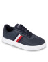 Tommy Hilfiger Sportcipők Supercup Leather Stripes FM0FM04824 Sötétkék - Pepit.hu