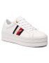 Tommy Hilfiger Sportcipő Th Signature Flatform Cupsole FW0FW05212 Fehér - Pepit.hu