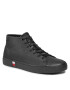 Tommy Hilfiger Sportcipők Hi Vulc Leather Detail FM0FM05045 Fekete - Pepit.hu