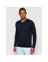 Tommy Hilfiger Sweater MW0MW04979 Sötétkék Regular Fit - Pepit.hu