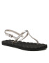 Tommy Hilfiger Szandál Classy Flip Flop FW0FW05823 Ezüst - Pepit.hu