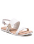 Tommy Hilfiger Szandál Round Th Flat Sandal FW0FW06230 Fehér - Pepit.hu