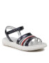 Tommy Hilfiger Szandál Stripes Velcro T4A2-32771-1372 M Sötétkék - Pepit.hu