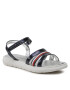 Tommy Hilfiger Szandál Stripes Velcro T4A2-32771-1372 S Sötétkék - Pepit.hu