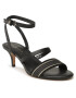 Tommy Hilfiger Szandál Th Webbing Mid Heel Sandal FW0FW07276 Fekete - Pepit.hu