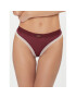 Tommy Hilfiger Tanga UW0UW04814 Bordó - Pepit.hu