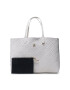 Tommy Hilfiger Táska Iconic Tommy Tote Mono AW0AW14768 Fehér - Pepit.hu