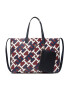 Tommy Hilfiger Táska Iconic Tommy Tote Monogram AW0AW12825 Bordó - Pepit.hu