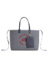 Tommy Hilfiger Táska Iconic Tommy Tote Wool Logo AW0AW15576 Szürke - Pepit.hu