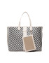 Tommy Hilfiger Táska Iconic Tommy Tote Woven AW0AW12320 Fekete - Pepit.hu