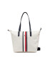 Tommy Hilfiger Táska Poppy Tote White Corp AW0AW13169 Fehér - Pepit.hu