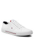 Tommy Hilfiger Teniszcipő Core Corporate Canvas Vulc FM0FM04000 Fehér - Pepit.hu