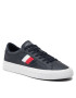 Tommy Hilfiger Teniszcipő Core Stripes Vulc Leather FM0FM04140 Sötétkék - Pepit.hu