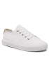 Tommy Hilfiger Teniszcipő Lace Up Vulc Sneaker FW0FW06957 Fehér - Pepit.hu