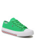 Tommy Hilfiger Tornacipő Low Cut Lace-Up Sneaker T3A9-32677-0890 Zöld - Pepit.hu