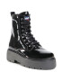 Tommy Jeans Bakancs Patent Lace Up Boot EN0EN01151 Fekete - Pepit.hu