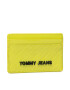 Tommy Jeans Bankkártya tartó Cc Holder Emboss Patent AW0AW10831 Zöld - Pepit.hu