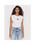 Tommy Jeans Blúz DW0DW12609 Fehér Cropped Fit - Pepit.hu