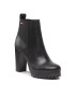 Tommy Jeans Bokacsizma Essential High Heel Boot EN0EN02045 Fekete - Pepit.hu