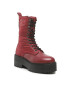 Tommy Jeans Bokacsizma Flatform Padded Boot EN0EN02006 Bordó - Pepit.hu