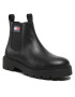 Tommy Jeans Bokacsizma Heritage Branding Chelsea Boot EM0EM01058 Fekete - Pepit.hu