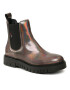 Tommy Jeans Bokacsizma Iridescent Patent Chelsea Boot EN0EN01550 Barna - Pepit.hu