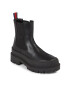 Tommy Jeans Bokacsizma Tjw Chelsea Foxing Boot EN0EN02289 Fekete - Pepit.hu