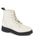 Tommy Jeans Bokacsizma Tjw Lace Up Flat Boot EN0EN02310 Ekru - Pepit.hu