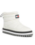 Tommy Jeans Bokacsizma Tjw Padded Flat Boot EN0EN02292 Fehér - Pepit.hu