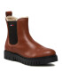 Tommy Jeans Bokacsizma Warmlined Chelsea Boot EN0EN01991 Barna - Pepit.hu