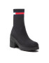 Tommy Jeans Bokacsizma Water Resistent Knitted Boot EN0EN01914 Fekete - Pepit.hu