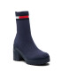 Tommy Jeans Bokacsizma Water Resistent Knitted Boot EN0EN01914 Sötétkék - Pepit.hu