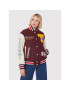 Tommy Jeans Bomber dzseki Tjw Letterman DW0DW14293 Bordó Relaxed Fit - Pepit.hu