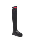 Tommy Jeans Combcsizma Knit Overknee Boot EN0EN01830 Fekete - Pepit.hu