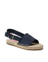 Tommy Jeans Espadrilles Essential Flat Sandal EN0EN01437 Sötétkék - Pepit.hu