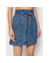 Tommy Jeans Farmer szoknya Badge Skirt DW0DW11906 Sötétkék Regular Fit - Pepit.hu