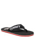 Tommy Jeans Flip-flops Flip Flop Logo Tape EM0EM01147 Fekete - Pepit.hu