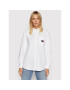 Tommy Jeans Ing Badge Boyfriend DW0DW11899 Fehér Boyfriend Fit - Pepit.hu