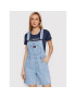 Tommy Jeans Kertésznadrág Dungaree DW0DW12424 Kék Regular Fit - Pepit.hu