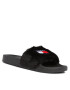 Tommy Jeans Papucs Tjw Fur Pool Slide EN0EN02410 Fekete - Pepit.hu