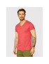 Tommy Jeans Póló Jaspe V Neck DM0DM09587 Piros Slim Fit - Pepit.hu