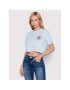 Tommy Jeans Póló Super Crop Finest Food DW0DW13701 Kék Relaxed Fit - Pepit.hu