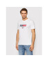 Tommy Jeans Póló Tjm Essential Graphic DM0DM11600 Fehér Slim Fit - Pepit.hu