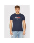 Tommy Jeans Póló Tjm Essential Graphic DM0DM11600 Sötétkék Regular Fit - Pepit.hu