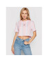 Tommy Jeans Póló Tjw Stripe 2 DW0DW10962 Rózsaszín Cropped Fit - Pepit.hu