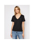 Tommy Jeans Póló V Neck DW0DW09195 Fekete Slim Fit - Pepit.hu