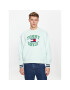 Tommy Jeans Pulóver Boxy Arched Logo DM0DM16375 Zöld Boxy Fit - Pepit.hu