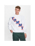 Tommy Jeans Pulóver Boxy College DM0DM16379 Fehér Boxy Fit - Pepit.hu