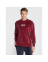 Tommy Jeans Pulóver Collegiate Velour DM0DM15014 Bordó Relaxed Fit - Pepit.hu